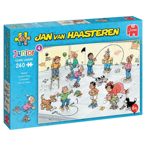Jan Van Haasteren Junior - 4: Speelkwartiertje 240pcs  (Jumbo)