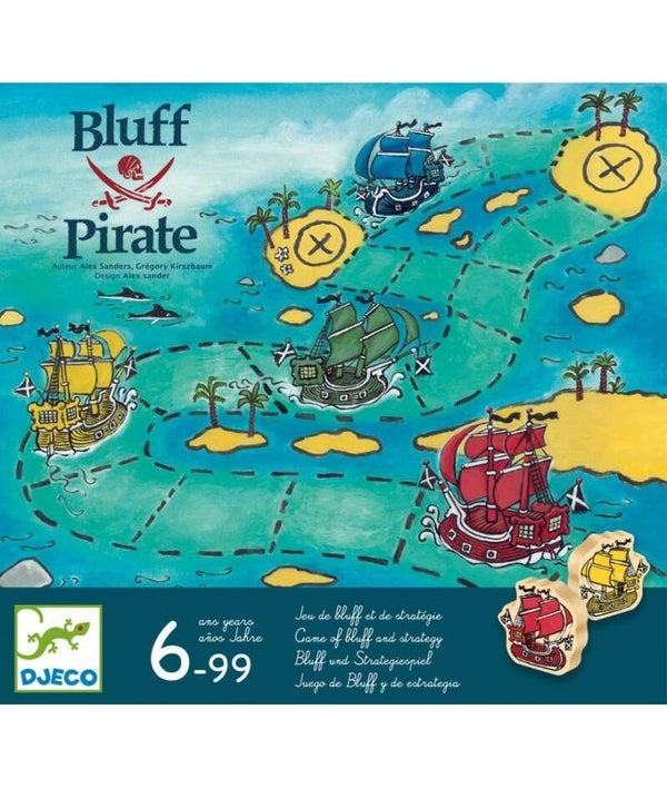 Bluff Pirate  (Djeco) GZ* 6+