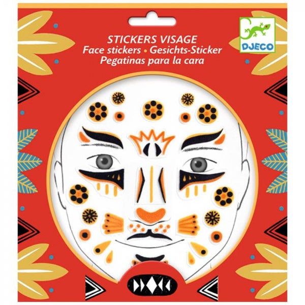 Stickers Visage - Léopard (Djeco) BE* 3+