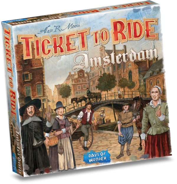 Ticket To Ride - Amsterdam 75197 (Days Of Wonder) 8+
