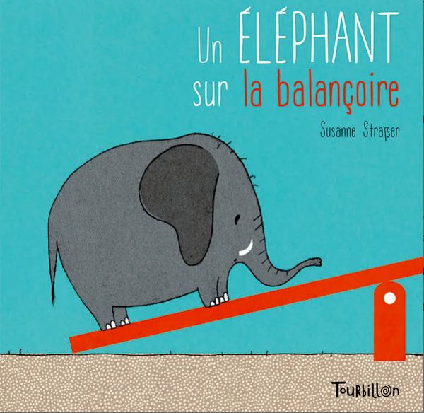 Un éléphant sur la balançoire.