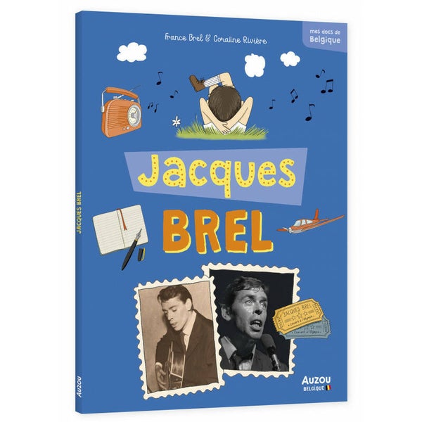 Mes docs de Belgique - Jacques Brel LJ* (Auzou) 8+