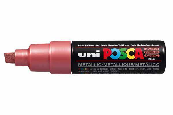 Posca PC-8K - Metallic Rood / Rouge Metal PC8KRM