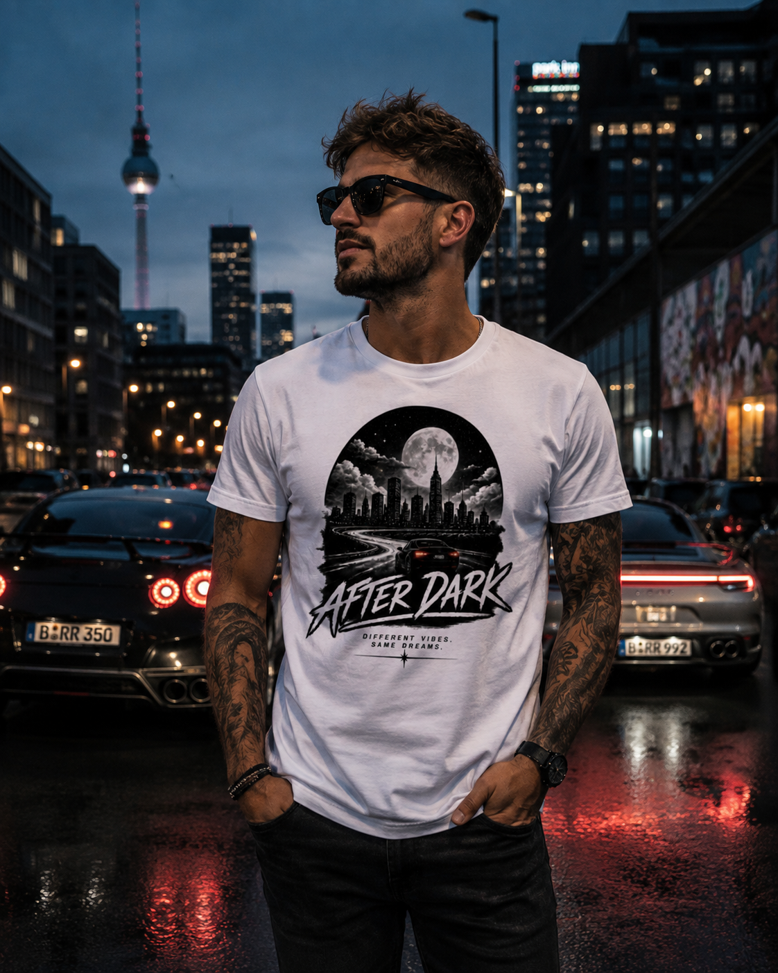 After Dark T-Shirt – Streetwear & Car Lifestyle Shirt