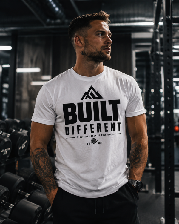 Built Different T-Shirt – Fitness & Motivation Shirt