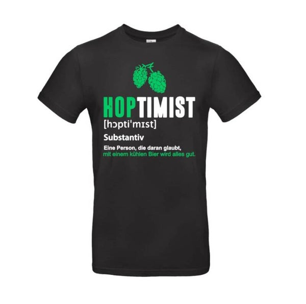Hoptimist T-Shirt Bierlover