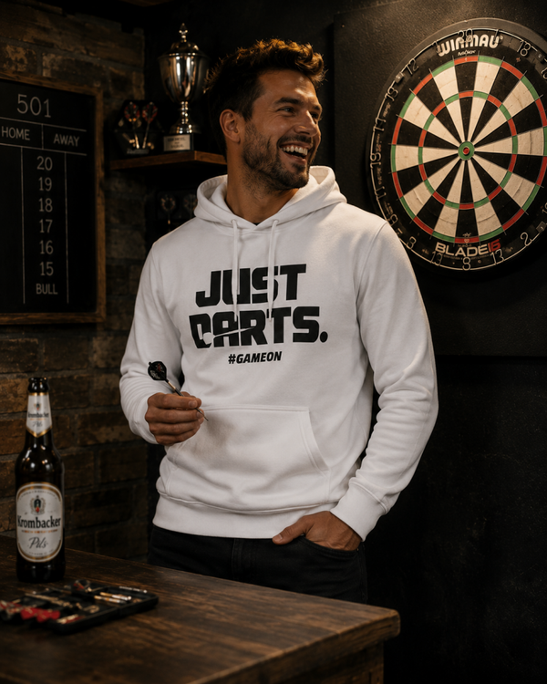Just Darts Hoodie – Der perfekte Hoodie für Dart-Fans
