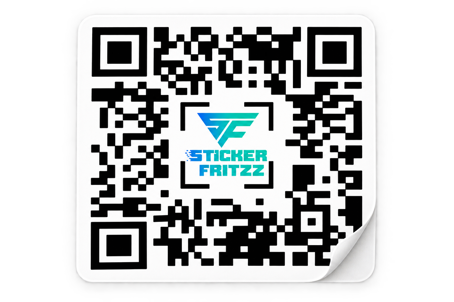 Personalisierte QR-Code Aufkleber mit Logo – Individuelle Sticker für dein Unternehmen