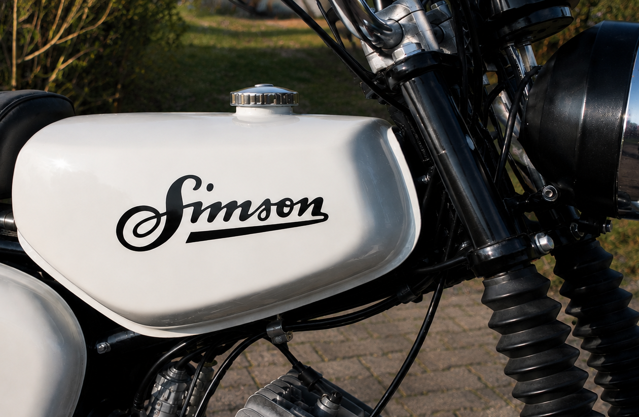 Simson Tank Aufkleber Set – Moped Sticker für Restaurierung & Tuning