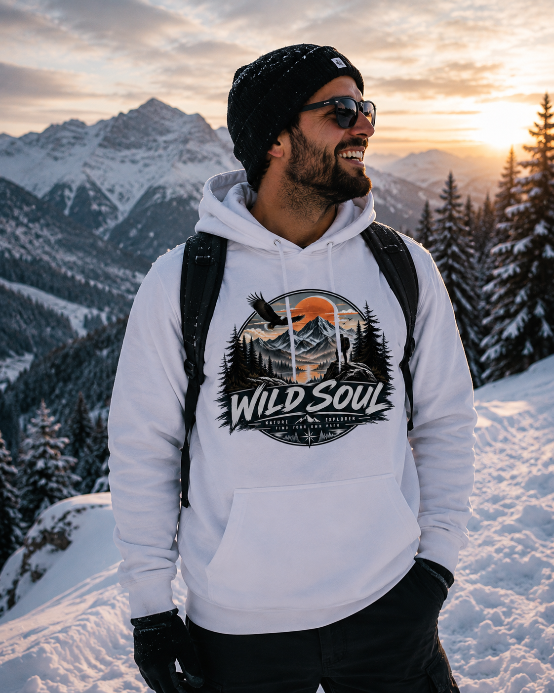 Wild Soul T-Shirt – Outdoor & Wander Shirt für Abenteurer