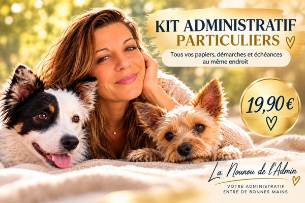 Kit administratif personnel - 12 outils pratiques sur Excel !