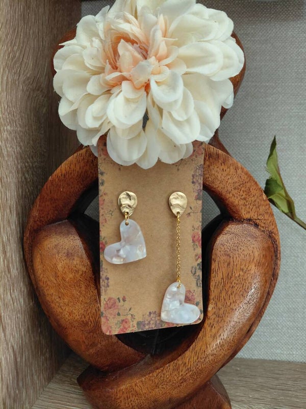 Boucles d'oreilles Coeur