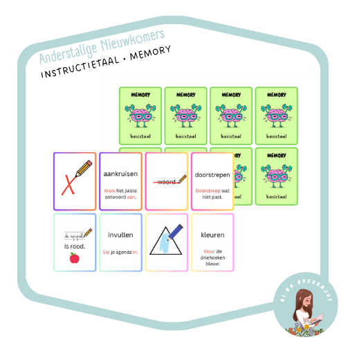 anderstalige nieuwkomers memory instructietaal
