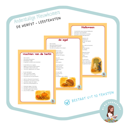 Leesteksten - De herfst (AN en jonge lezers)
