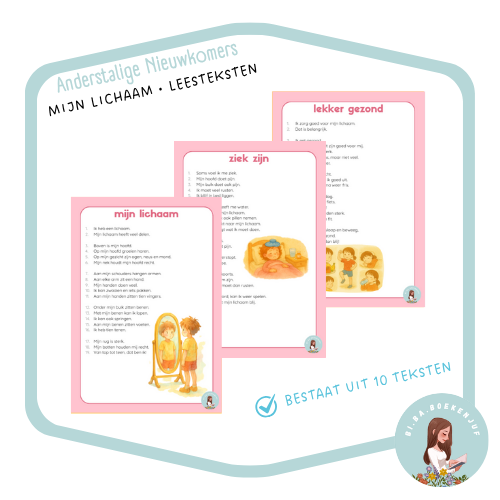 Leesteksten - Mijn lichaam (AN en jonge lezers)