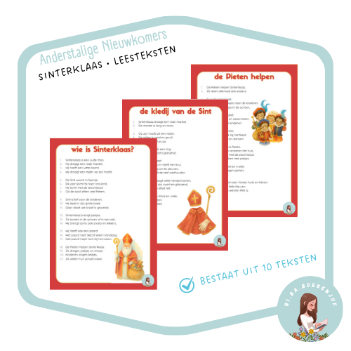 Leesteksten - Sint & Piet (AN en jonge lezers)