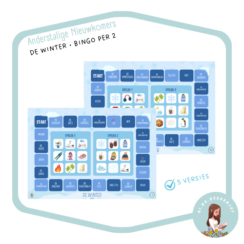 De winter - Bingo per 2