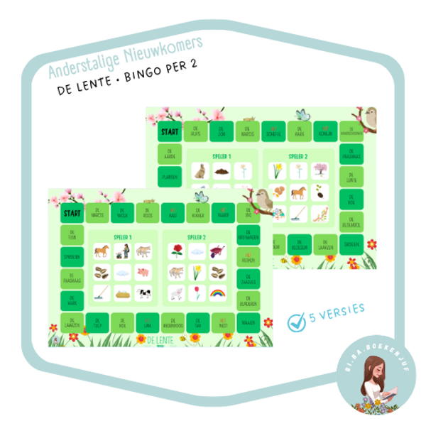 De lente - Bingo per 2