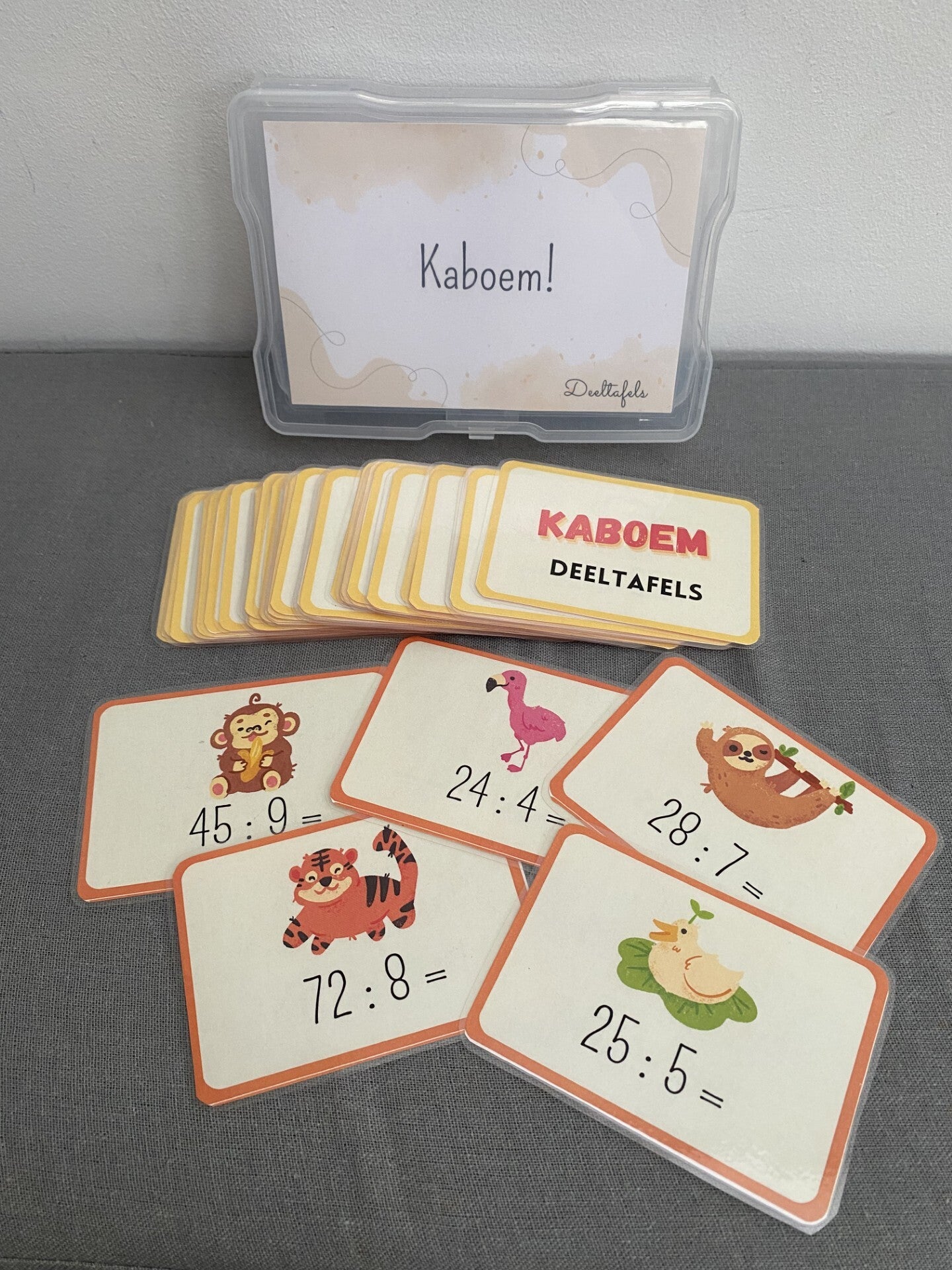 kaboem spel deeltafels