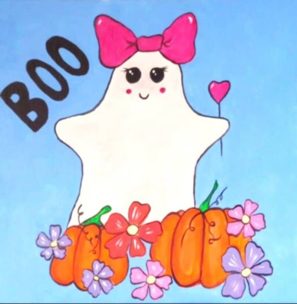 Halloween Ghost acrylic art kits