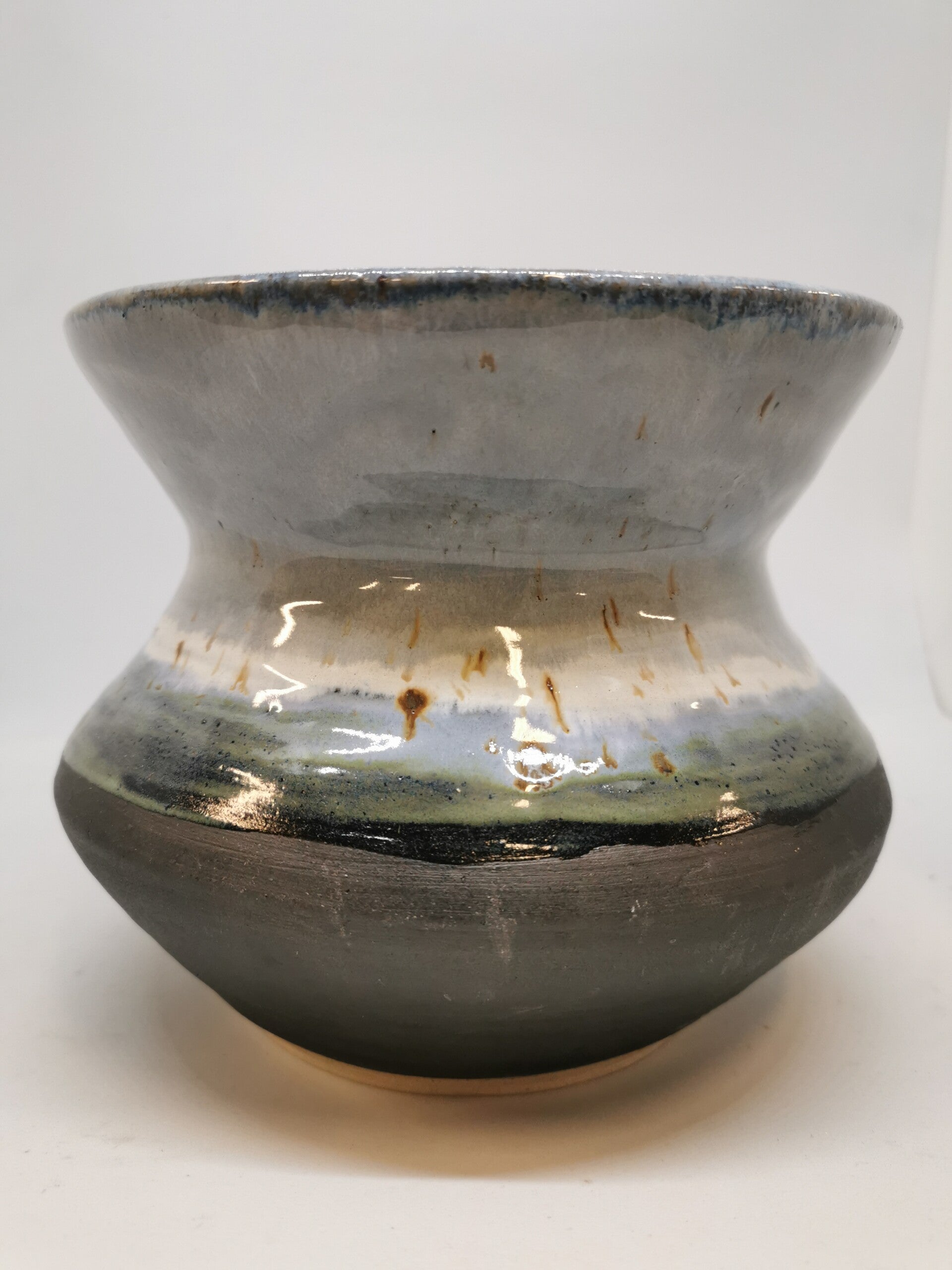 Vaas zwart wit met speciaal effect zwaar