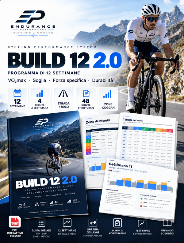 BUILD 12 · 2.0 – Preparazione invernale ciclismo in 12 settimane