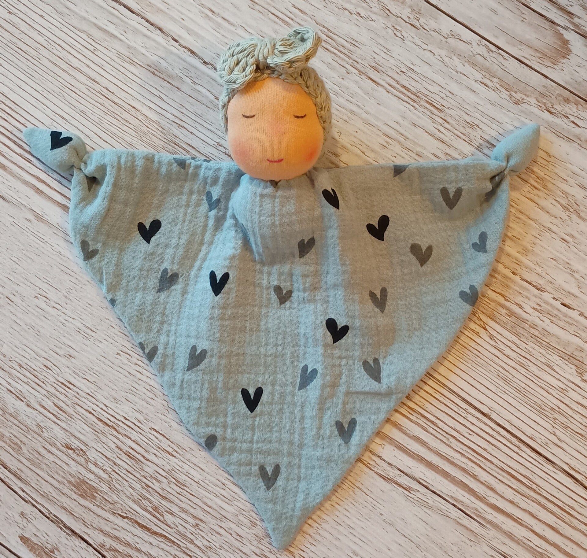 JOTTE Unikate Schmusetuchpuppe nach Waldorf-Art