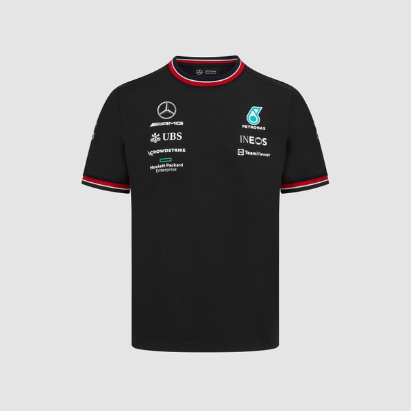T-Shirt officiel Mercedes noir