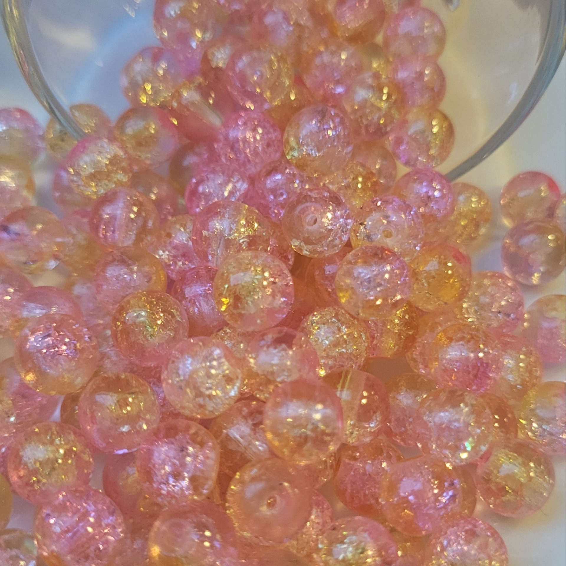 Glasperlen verschiedene Farben 8mm