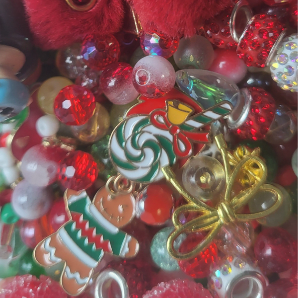 Glasperlenmix Weihnachten