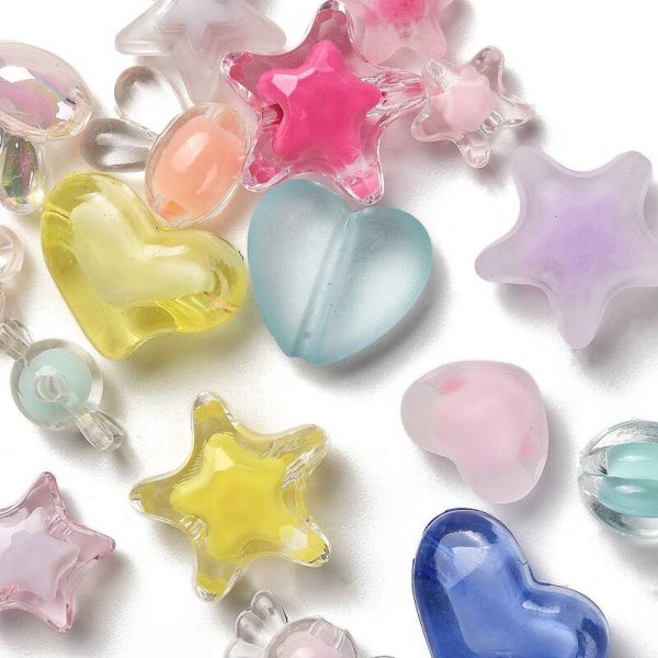 Beschichtung Acryl-Perlen, Mischfarben