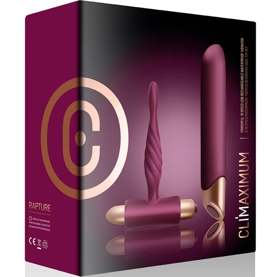 VIBRADOR CLÁSICO + PLUG ANAL PRINCIPIANTES