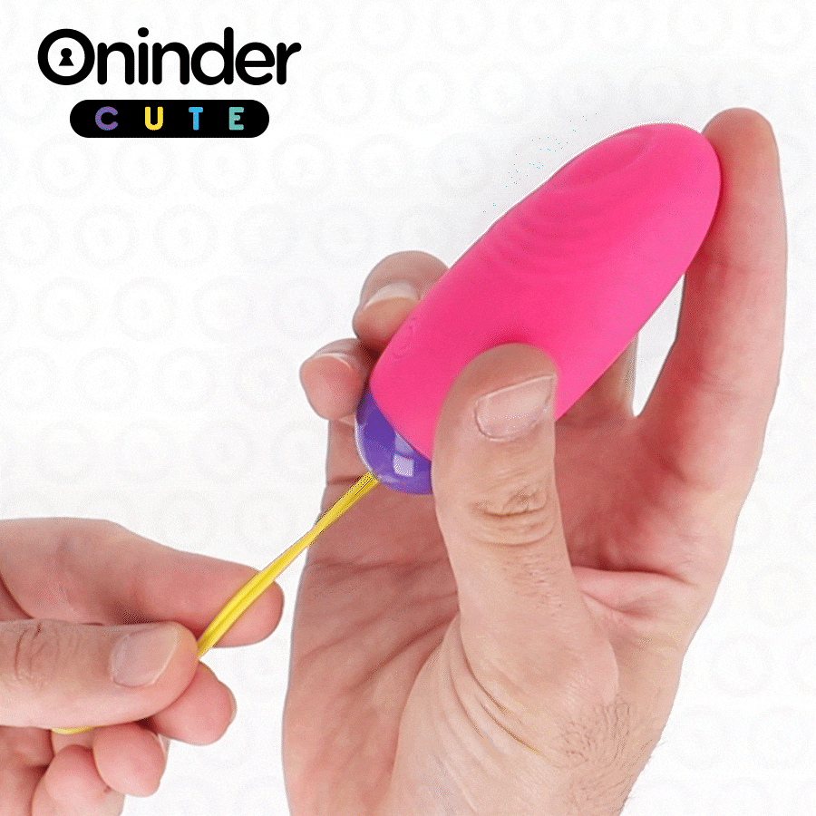 HUEVO VIBRO-WAVE TAPPING SILICONA - APP MUNDIAL GRATUITA - ONINDER CUTE - LOVE PLEASURE