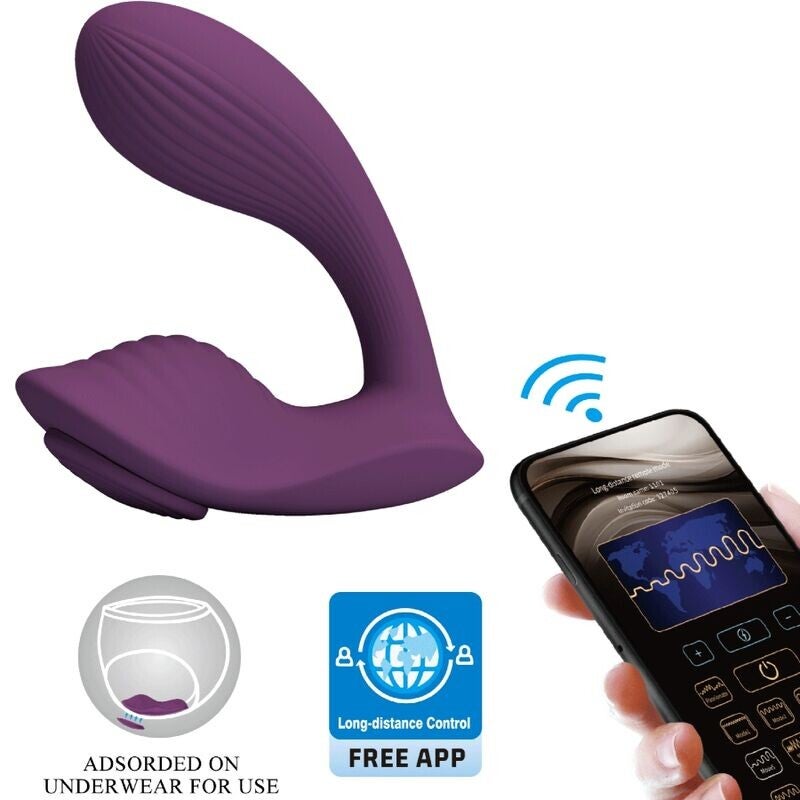 MASAJEADOR & VIBRADOR APP GRATUTITA MORADO - PRETTY LOVE