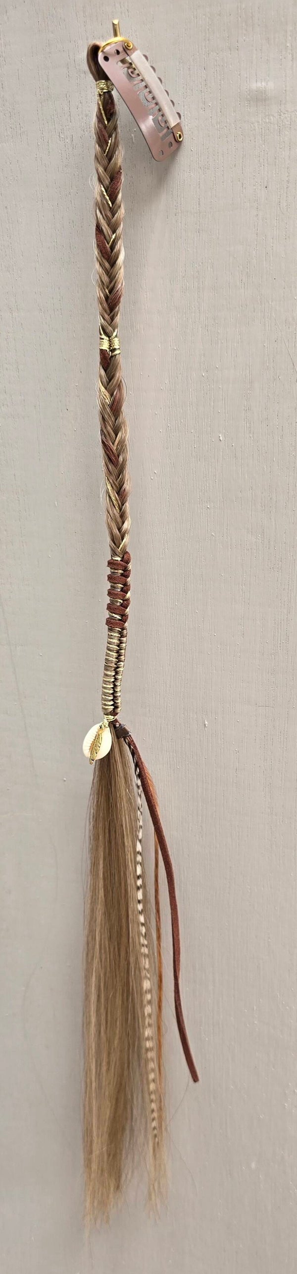 Solo clip-in Indian Feather 🪶