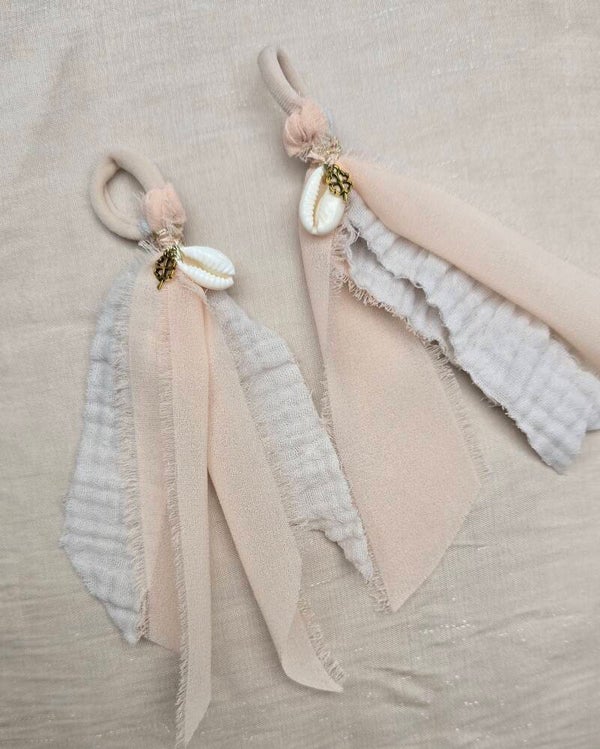 Lucky you soft pink elastiekje