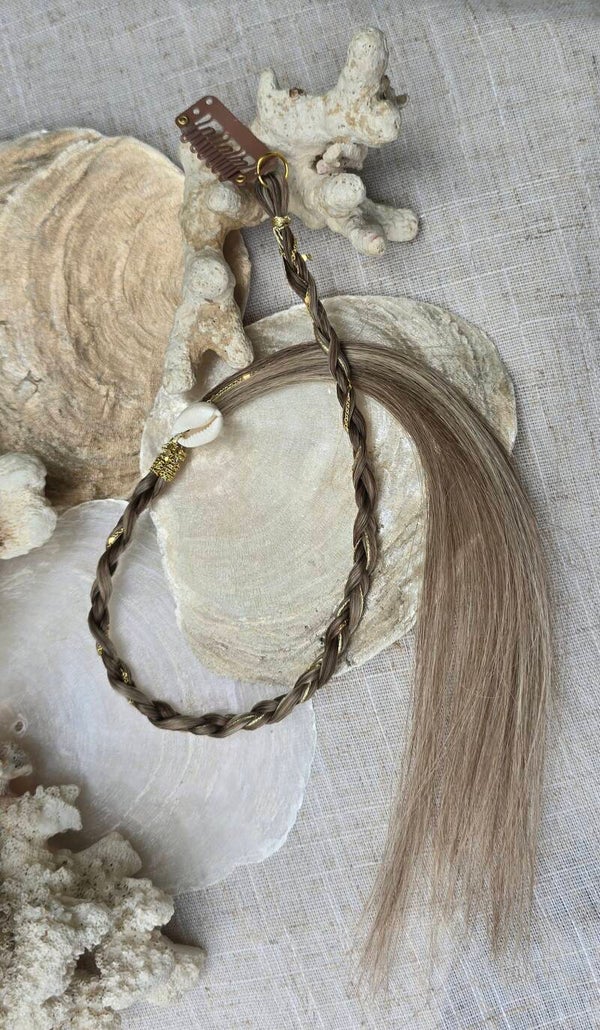 Solo clip-in Golden Mibiza Dread ✨️
