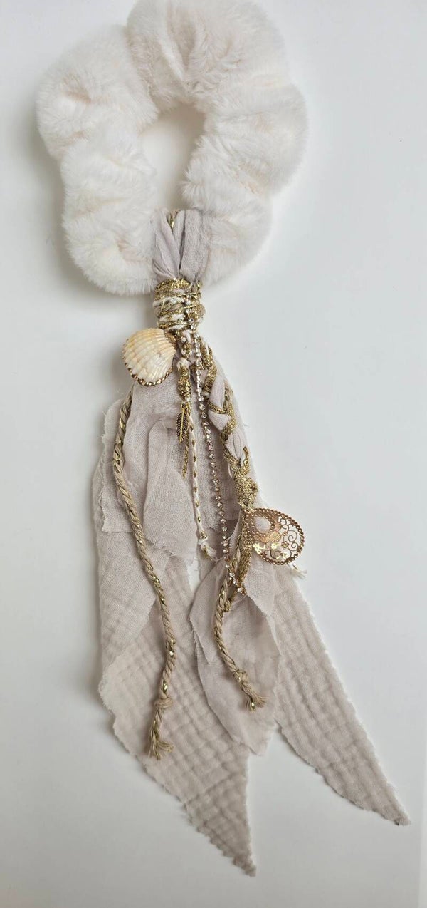 Mibiza Statement Scrunchie | Ibiza Gold