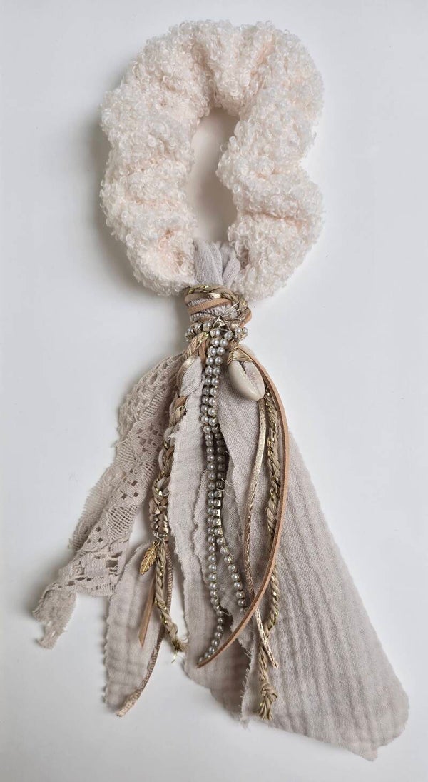 Mibiza Statement Scrunchie | Ibiza Gold