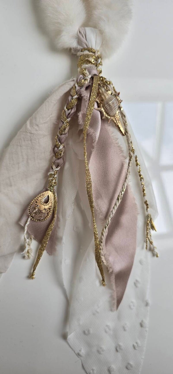 Mibiza Statement Scrunchie | Ibiza Gold