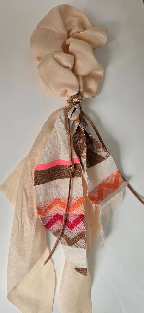 Mibiza Scrunchie | Sunset Pink