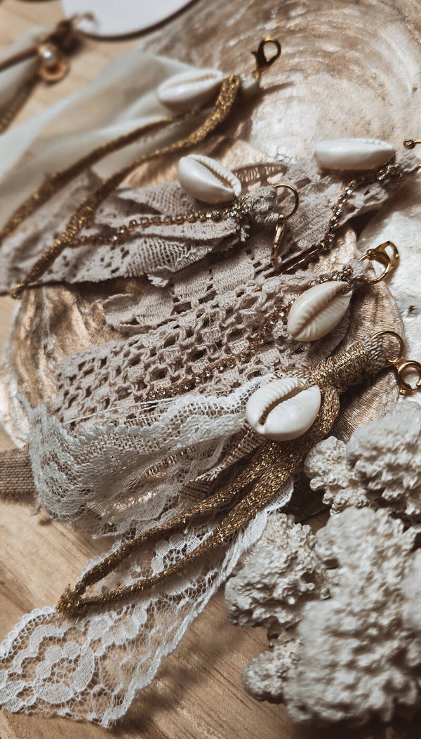 Mibiza Charm | Seashell Gold