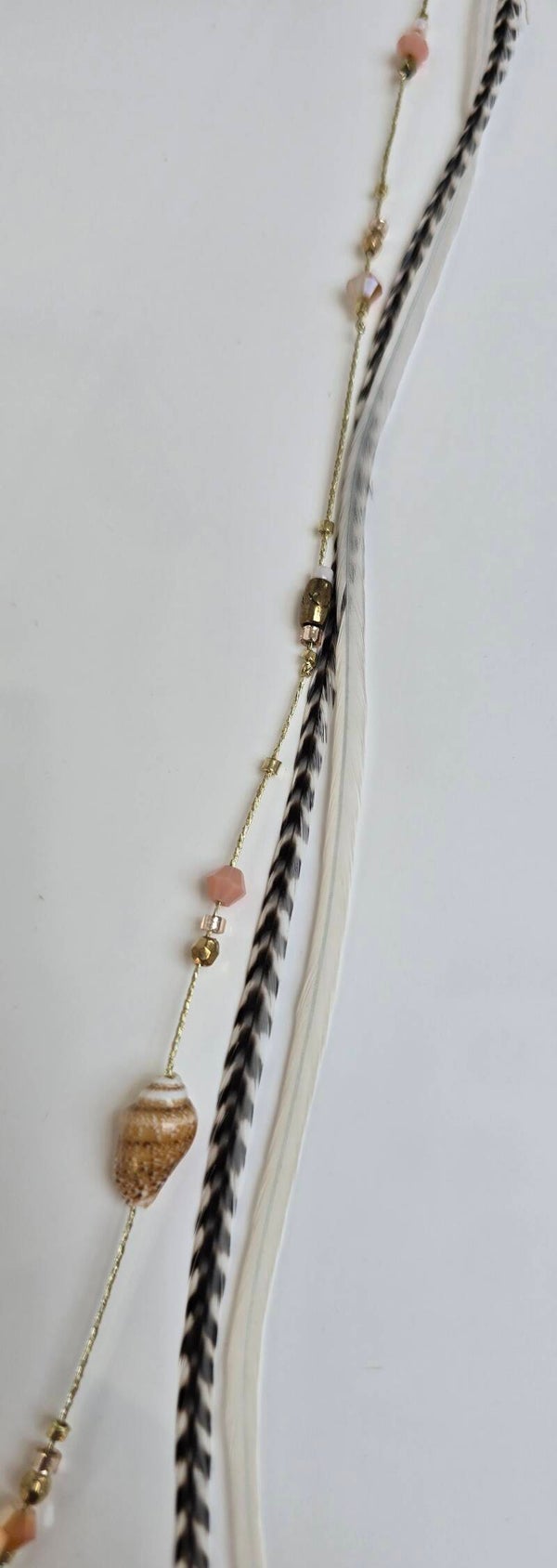 Mibiza hair jewel | Sunset Feather