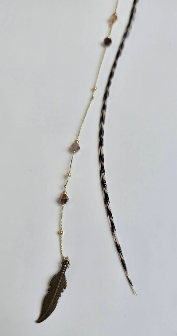 Mibiza hair jewel | Desert Feather