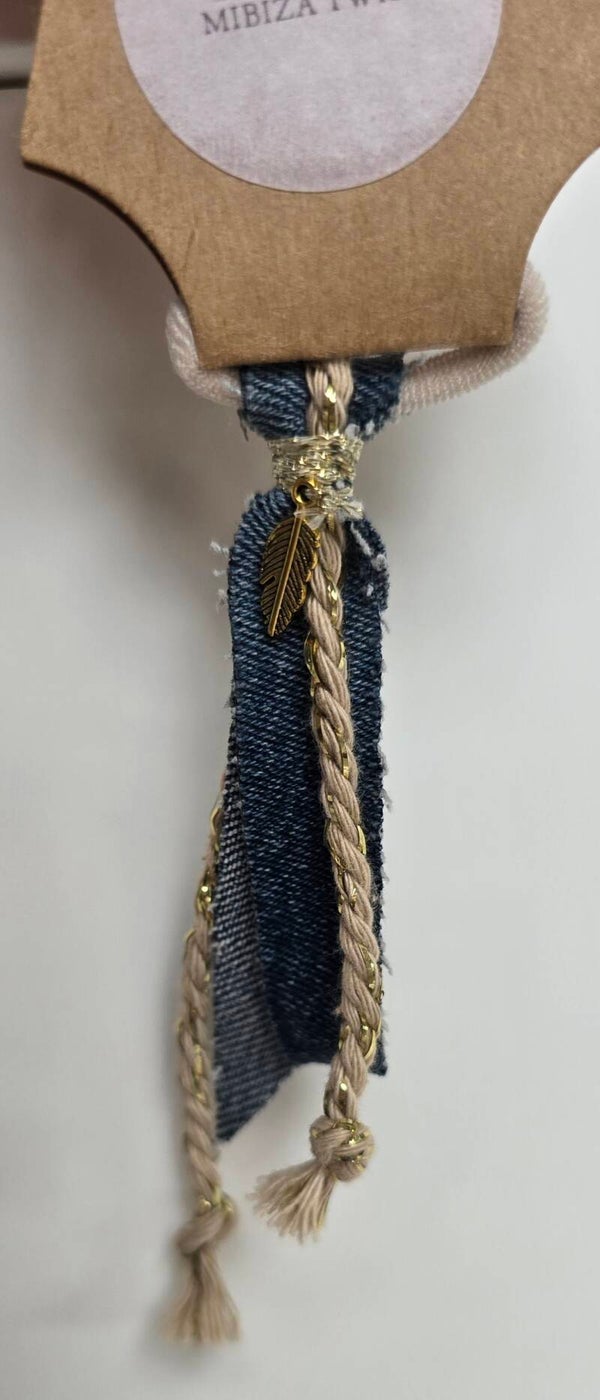 Mibiza Denim Elastiekje