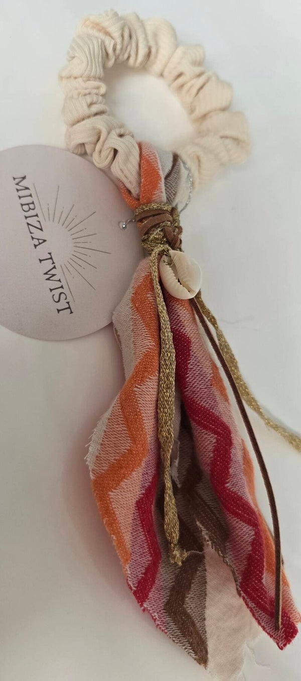 Mibiza Scrunchie | Sunset Breeze
