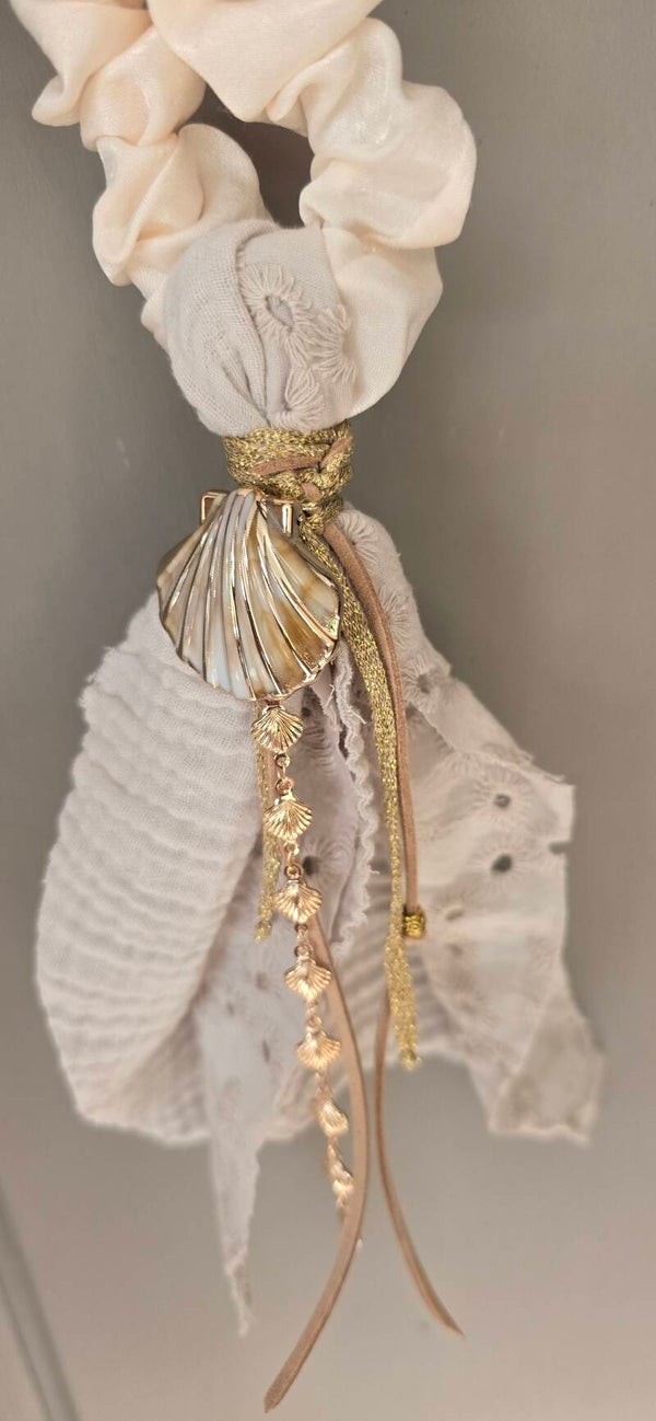 Mibiza Statement Scrunchie | Ibiza Gold