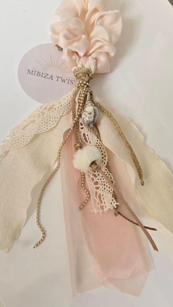 Mibiza Statement Scrunchie | Ibiza Gold