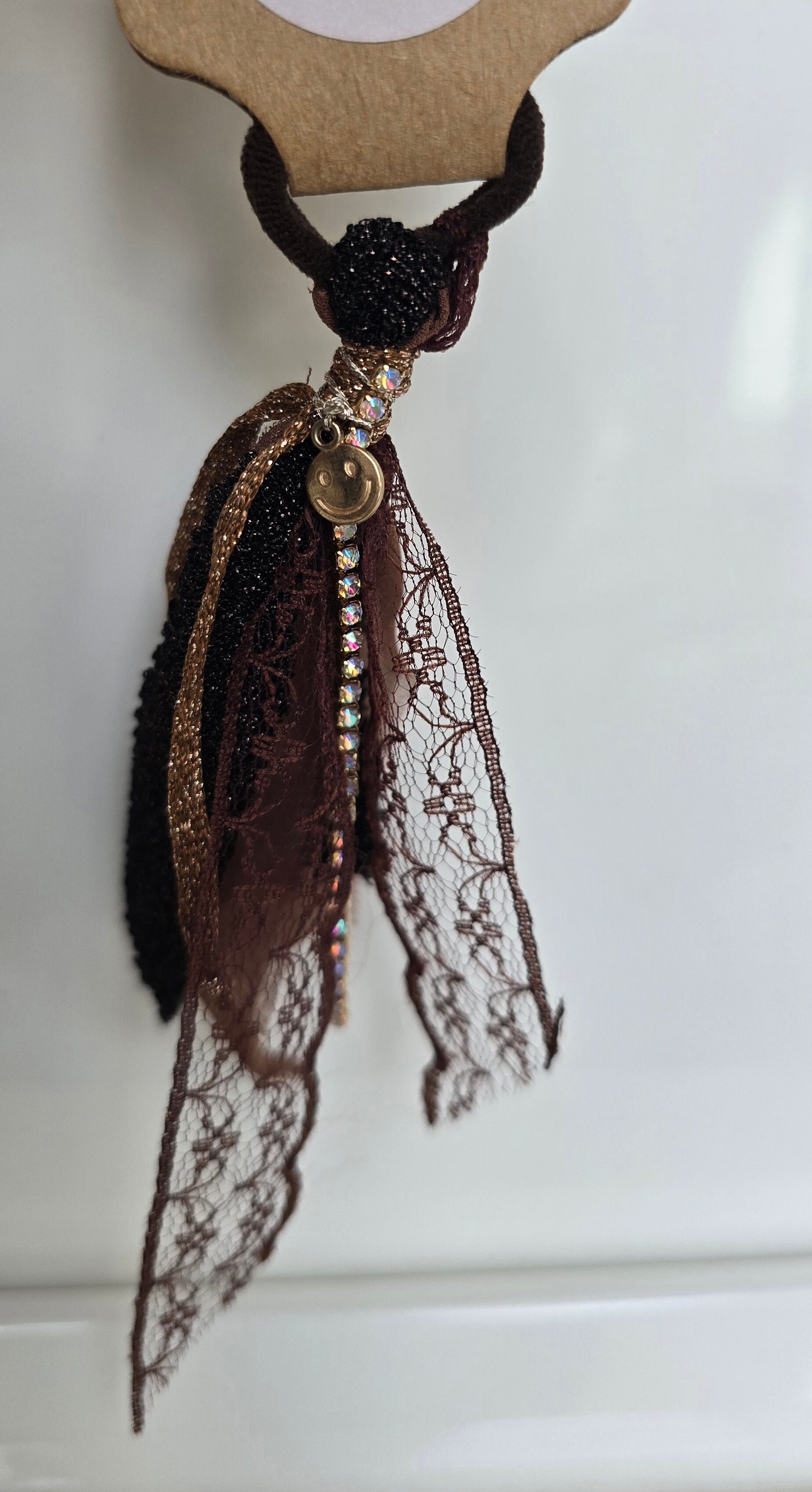 Mibiza Elastiekje | Burgundy Brown