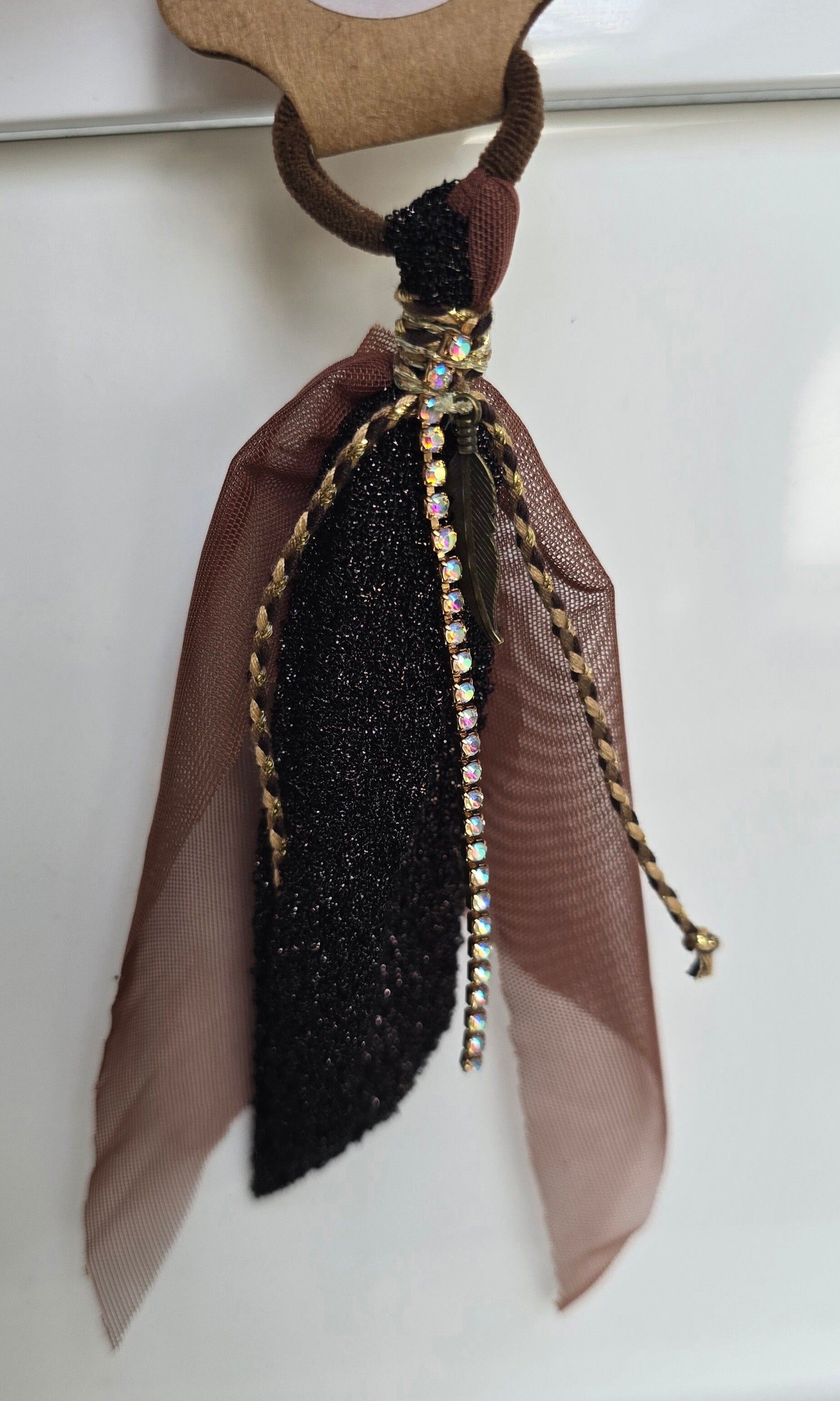 Mibiza Elastiekje | Glamour Brown